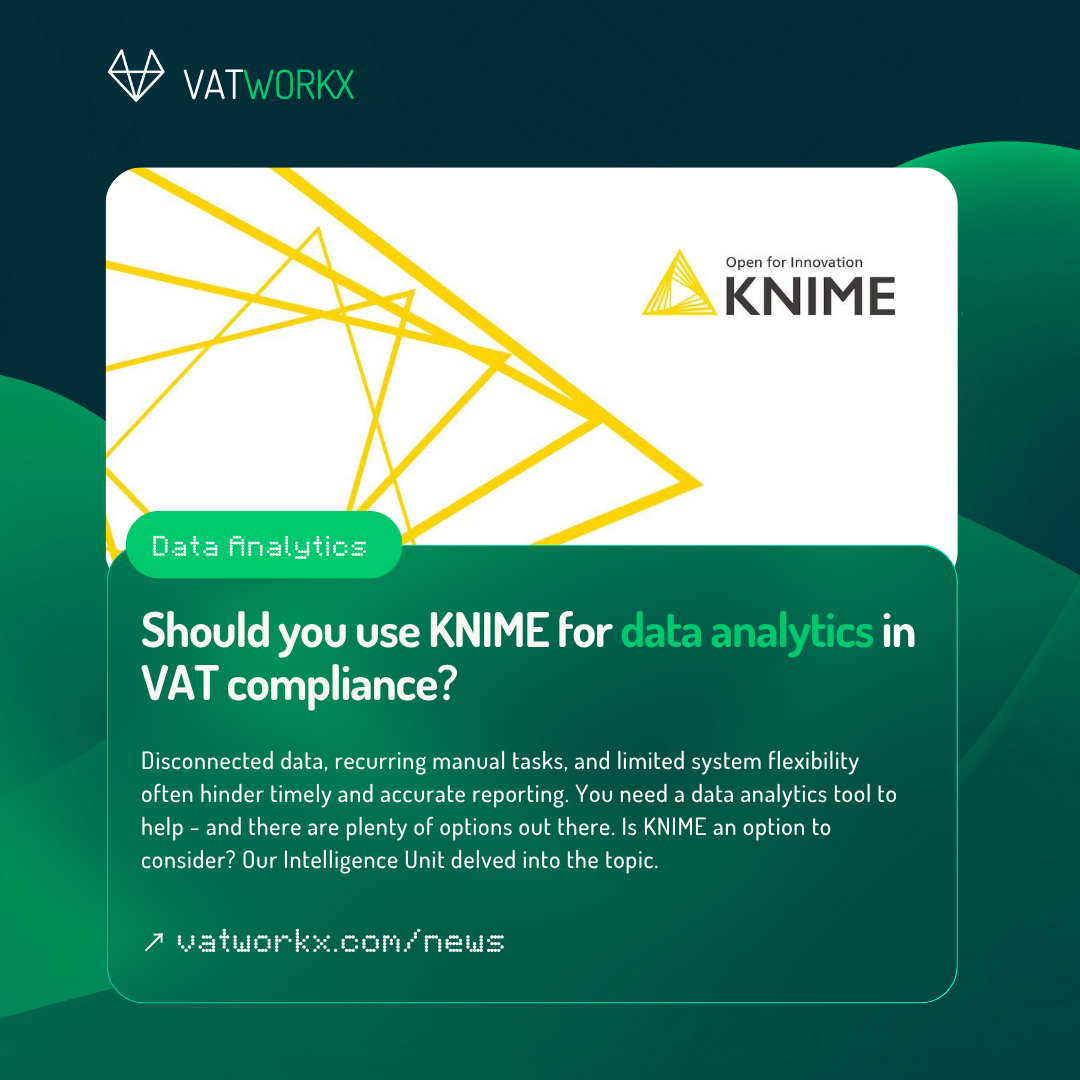 Should you use KNIME for data analytics in VAT compliance?